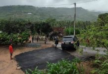 Setelah Banjir Surut,Warga Blitar Di Kejutkan Fenomena Tanah Gerak