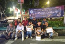 Jurnalis Surabaya Peduli, Buka Donasi Untuk Sebuah Tragedi
