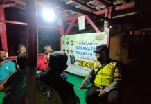 Polsek Ponggok Sambang Pos Kamling, Bentuk Apresiasi Kepada Masyarakat