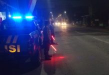 Jaga Sitkamtibmas dan Antisipasi Balap Liar, Polsek Udanawu Gelar Patroli Pada Persawahan dan Jalan Raya