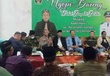 Ngopi Bareng Wakil Bupati Blitar, Kapolsek Srengat Bersama Tiga Pilar