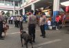 Polresta Sidoarjo Siagakan Anjing Pelacak Jelang Nataru