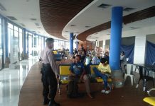 Jelang Nataru Polsek Mengwi Tingkatkan Patroli dikawasan Terminal Mengwi