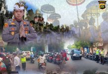 Jamin Hari Raya Kuningan Aman dan Lancar, Polres Karangasem Siagakan Personil di Beberapa Titik Rawan