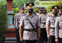 Kapolres Badung Pimpin Sertijab Jabatan Wakapolres, Kasatreskrim dan Kapolsek