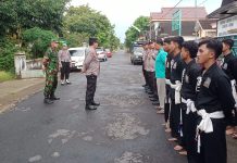Kapolsek Udanawu Ajak PSHT Jalin Rasa Kebersamaan dan Jaga Keamanan