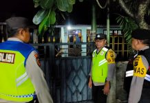 Cegah Kejahatan, Patroli Polsek Kubu Polres Karangasem Sambangi Perumahan Warga