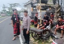 Sinergitas Sipandu Beradat Bhabinkamtibmas Dan Pecalang Desa Adat Jaga Kamtibmas
