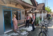 Patroli Bersepeda Siaga Pamobvit Polres Blitar