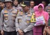 Bersama Forkopimda Kapolda Jatim Tinjau Langsung Lokasi Banjir Bandang di Ijen