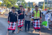 Wakapolres Kompol Putu Diah Kurniawandari, Pantai Pengamanan Upacara Melasti