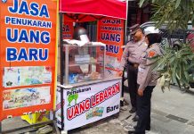 Polsek Kepanjen Kidul, Gelar Patroli dan Sampaikan Himbauan Kamtibmas