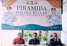Polres Blitar Gelar Piramida, Jalin Sinergi dan Ajak Awak Media Jaga Kondusifitas Wilayah