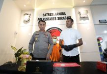 Edarkan Sabu, Dua Lelaki Paruh Baya Ini Dibekuk Sat Resnarkoba Polrestabes Surabaya