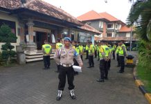 Polsek Mengwi Gelar Apel Kesiapan Pengamanan Malam Takbiran