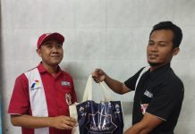 SPBU 54.601.123 Kalianak, Bagikan Parcel Untuk Semua Karyawan