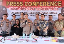 Operasi Sikat Semeru 2023, Polisi Berhasil Ungkap 177 Kasus dan Amankan 100 Tersangka Curanmor di Surabaya