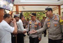 Kapolres Tabanan Pantau Pasar Senggol Dalam Rangka Harkamtibmas