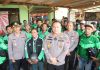 Kapolres Blitar Bersapa dengan Ojek Online, Dalam Program “Tiada Hari Tanpa Teman Baru”