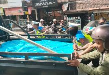 Hambat Lalin Kendaraan Pick Up Di Pinggirkan Unit Lantas Polsek Kuta Utara