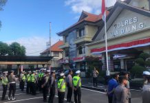 Ciptakan Kondisi Patuh Dan Tertib Berlalu Lintas, Wakapolres Badung Pimpin Apel Ops Patuh Agung 2023