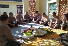 Sambut Tahun Baru Islam 1445 Hijriah, Polsek Udanawu Gelar Doa Bersama