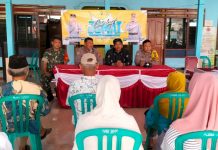 Gelar Jumat Curhat di Desa Mangunan, Waka Polsek Udanawu Sampaikan Himbauan Untuk Warga Desa