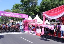 Kapolda Jatim Lepas 549 Pembalap Ramaikan Road to Tour of Kemala Seri 3 Gresik Criterium 2023