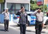 Detik-detik HUT RI ke 78 Di Simpang Empat Polisi Istimewa Surabaya