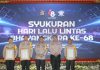 Kapolres Klungkung Hadiri Syukuran Hari Lalu Lintas Bhayangkara ke-68 Tahun 2023 di Polda Bali