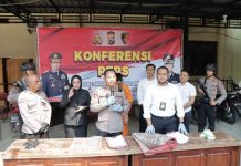 Polres Nganjuk Amankan Penusuk Warga Sugihwaras, Pelaku Ditangkap Saat Ngamen