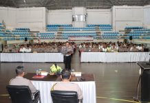Polresta Denpasar Gelar Latpraops Mantap Brata Agung 2023 Jelang Pengamanan Pemilu