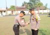 Kapolres Blitar Pimpin Apel Pemberian Reward Pada Personil Berprestasi