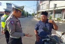 Satlantas Polres Situbondo Berikan Himbauan Bagi Para Pengendara