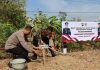 Peduli Lingkungan Polres Ponorogo Tanam Ratusan Bibit Pohon di Slahung