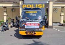 Polres Kediri Kota Kirim Bantuan Kemanusiaan Untuk Gaza Palestina