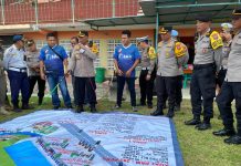 Polres Blitar Kota Terjunkan 252 Personel Amankan Pertandingan Penyisihan Liga 3