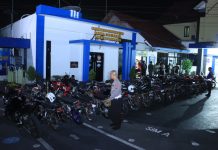 Gelar Razia Polres Blitar Kota Amankan 36 Motor Berknalpot Brong