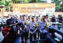 Kadiv Humas Tekankan Beberapa Hal Saat Gelar Apel Kesiapsiagaan Satgas Humas Polri Pengamanan Nataru
