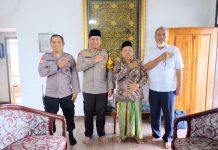 Tingkatkan Silaturahmi Bersama Tokoh Agama, Kapolres Blitar Kota Kunjungi Pondok Pesantren