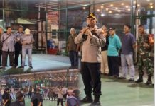 Kapolsek Wonocolo Gelar Apel Satpam Permukiman Bendul Merisi