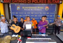 Polres Blitar Kota Tangkap 2 Pelaku Kasus Pencurian di Gereja