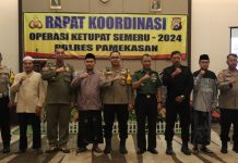 Polres Pamekasan Gelar Rakor Operasi Ketupat Semeru 2024