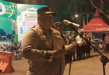 Berikan Himbauan Dan Penekanan Titik Lokasi, Kapolres Pamekasan Pimpin Apel Pengamanan Malam Takbiran Idul Fitri 1445 H