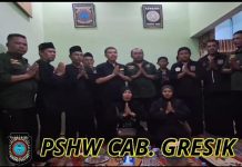 Persaudaraan Setia Hati Tunas Muda Winongo Cabang Gresik siap menjaga kesatuan dan persatuan pasca Pemilu