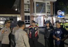 Kegiatan Rutin Polres Pamekasan Gelar Patroli Gabungan,Antisipasi Kejahatan Jalanan dan Balap Liar