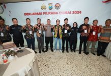 Jelang Pilkada Netizen Jawa Timur Bersama Polda Jatim Gelar Deklarasi