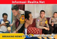 Satlantas Polres Tulungagung Berikan Bantuan Kaki Palsu Kepada Korban Laka