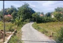 Terlindungi: Kegiatan DD Tahap 1 Desa Tambaan Amburadul, Diduga di Kerjakan Tidak Sesuai RAB