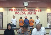 Ditreskrimsus Polda Jatim berhasil Amankan Spesialis Curanmor Di Balong Bendo Dan Karang Ploso